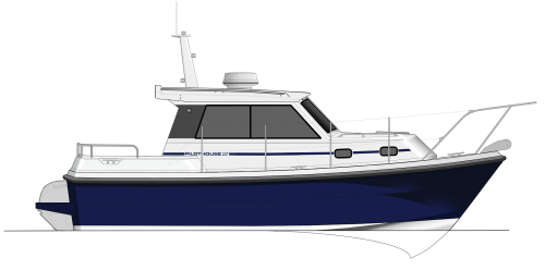 vanbrodski motor orkeny pilot house 27 - slika 2