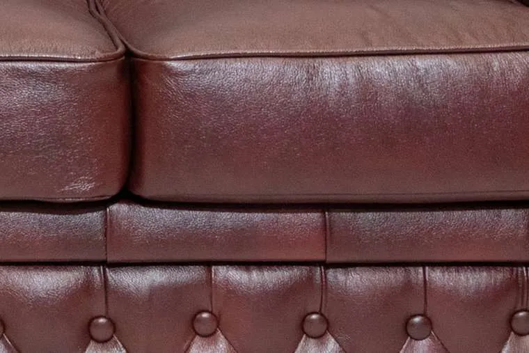 chesterfield dvosjed first class leather | 2-sjedišta | cloudy red - slika 4