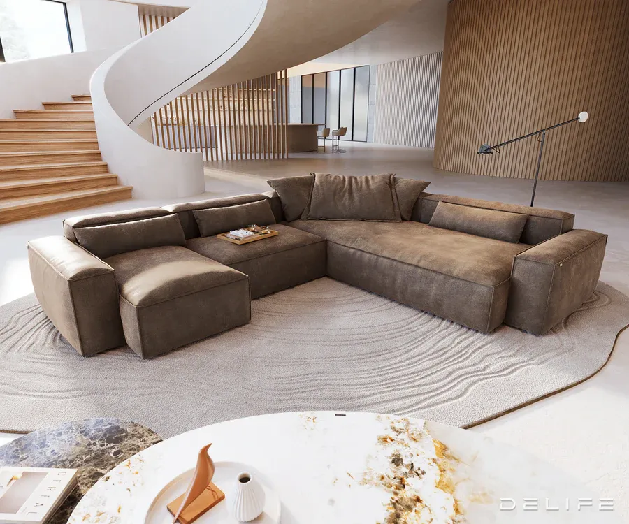 modularna garnitura freestyle 360x290cm, materijal: mikrofibra - slika 2