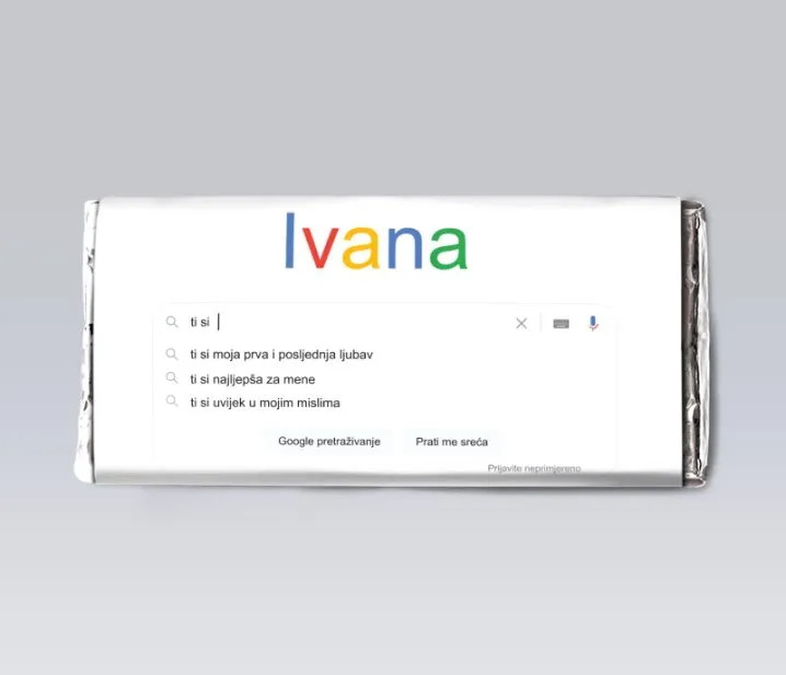 Personalizirana čokolada “Ti si…” - Osijek