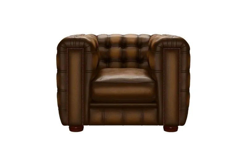 Chesterfield Royal Kingsley Fotelja | 1-sjedište | Antique Gold - Ježdovec, Zagreb