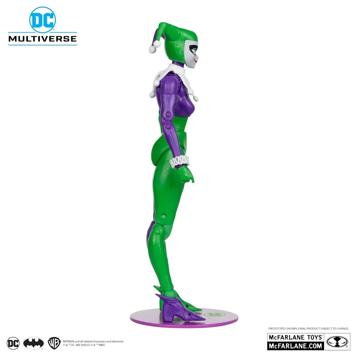 mcfarlane gold label – harley quinn (jokerized) figura, 18cm - slika 7
