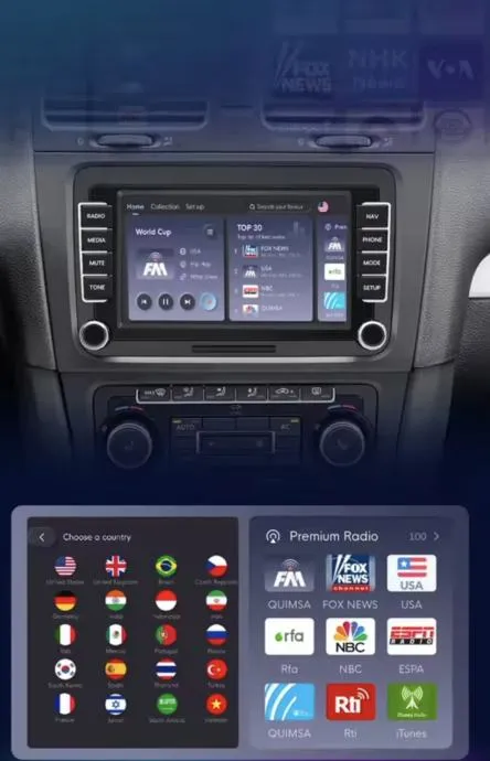 vwgolf 5 6 navigacija multimedija original radio wifi gps kamera - slika 9