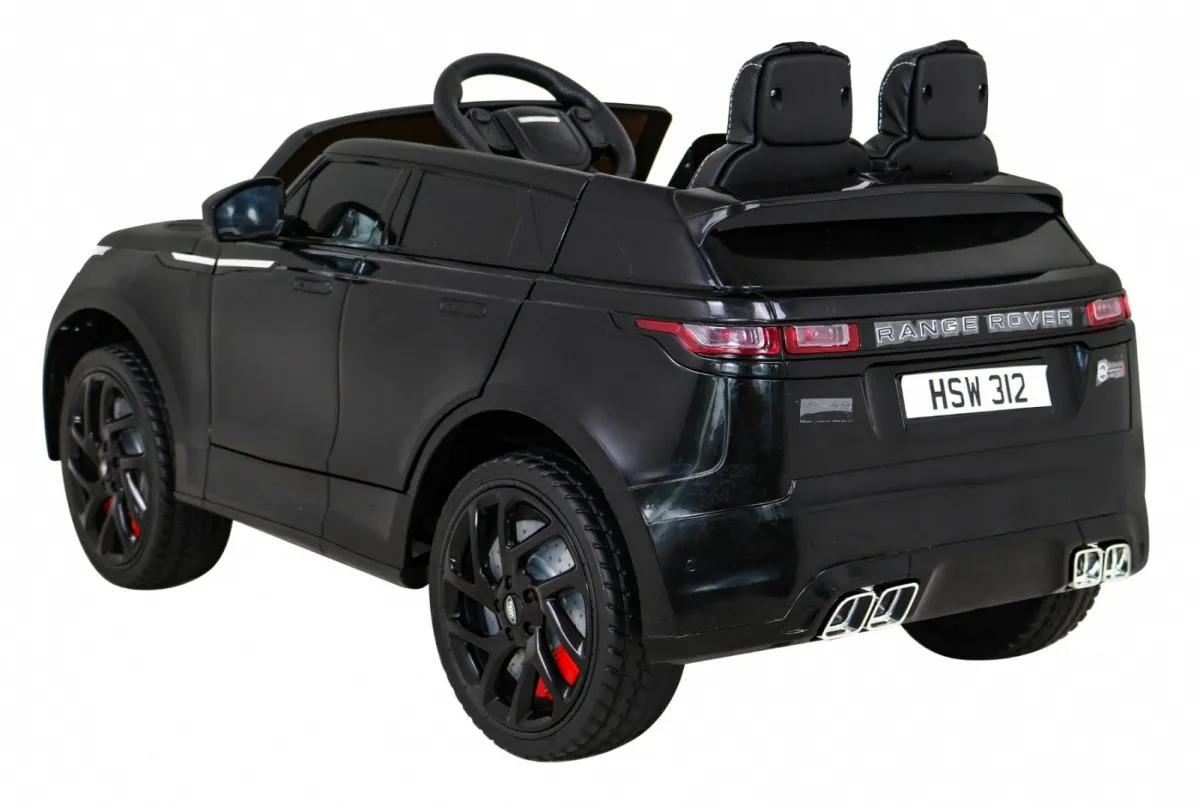 licencirani auto na akumulator range rover velar - crni - slika 3