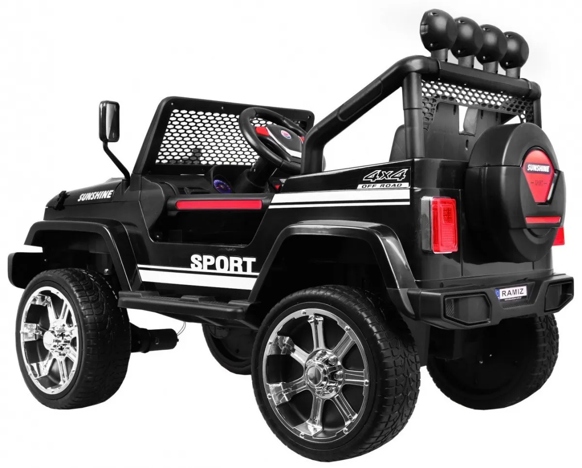 auto na akumulator new raptor drifter 4 x 4 - crni - slika 4