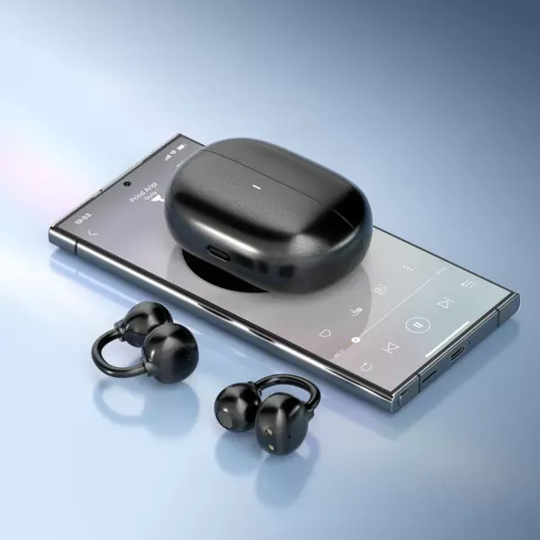 open ear premium kvalitete slušalice s kopčom i dizajnom protiv ispadanja bt v5.3 max bwoo - slika 5