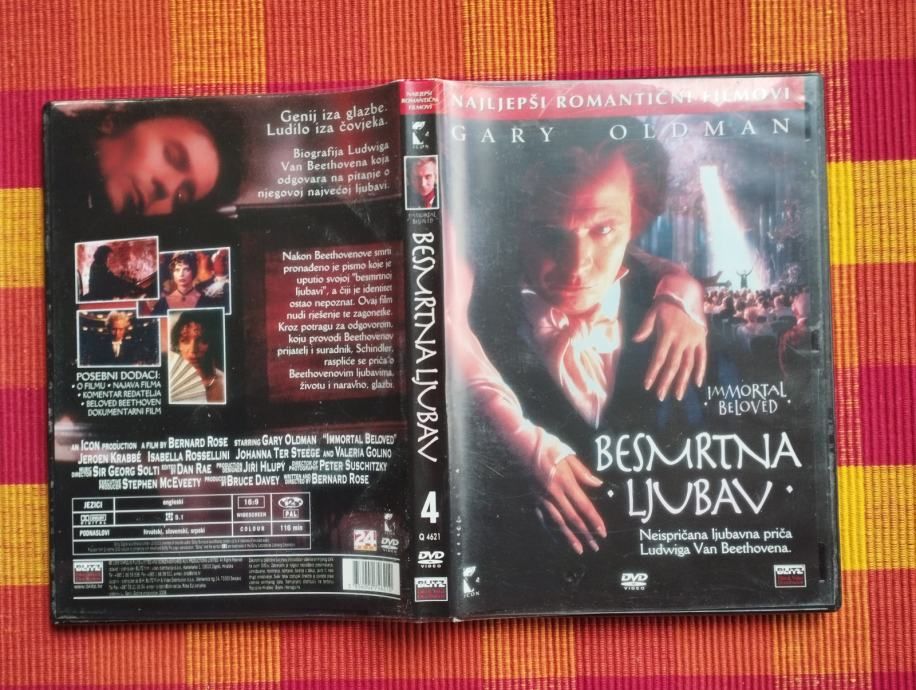 Besmrtna ljubav / Immortal Beloved DVD - Samobor