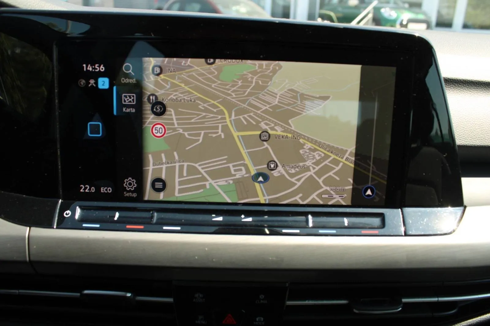 vw golf viii 1.4 e-hybrid dsg style *led, navigacija, kamera* - slika 17