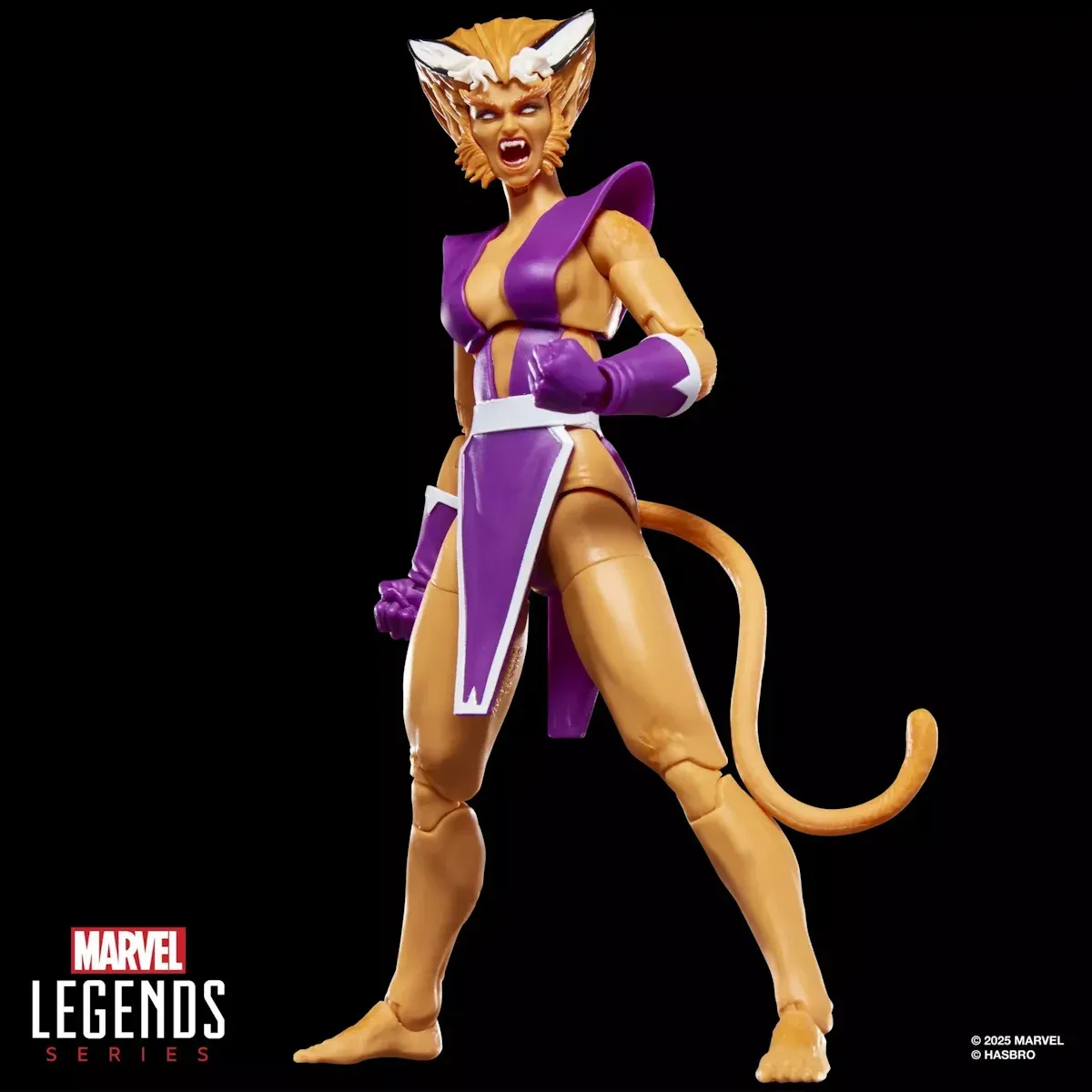 marvel legends series: x-force – feral figura, 15cm - slika 5