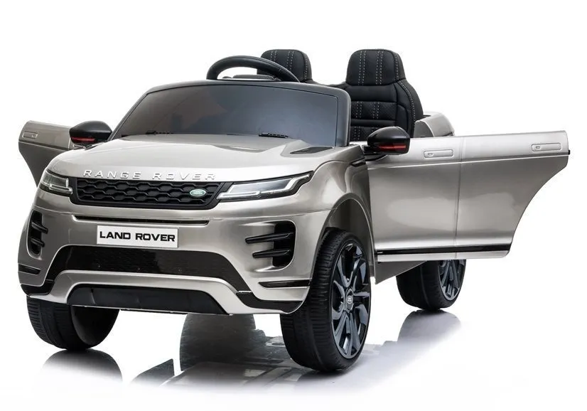 licencirani auto na akumulator range rover evoque - sivi/lakirani - slika 9