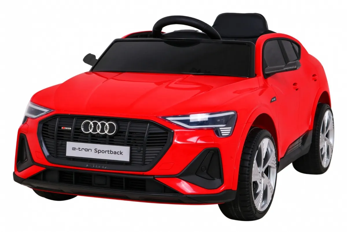 Licencirani auto na akumulator Audi E-Tron Sportback - crveni - Mursko Središće