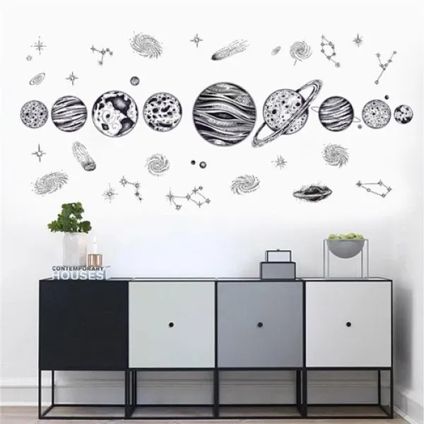 Zidna naljepnica - Space Planets - Zagreb, Novi Zagreb - istok