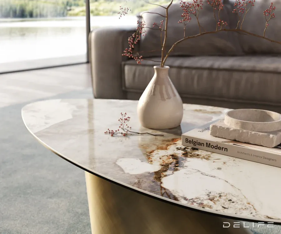 klub stolić edge 140x76cm, materijal: keramika minas melange - slika 6
