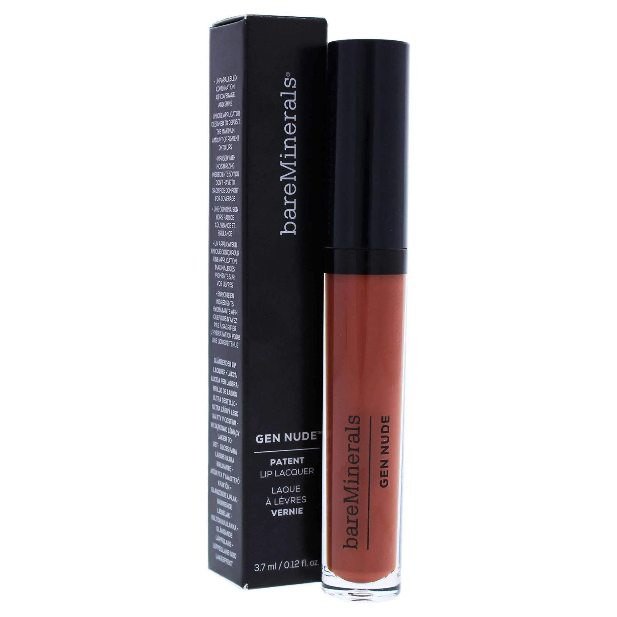 Bare Minerals Gen Nude Patent Lip Lacquer Liquid Lipstick Hype 3.7ml - Jakšić