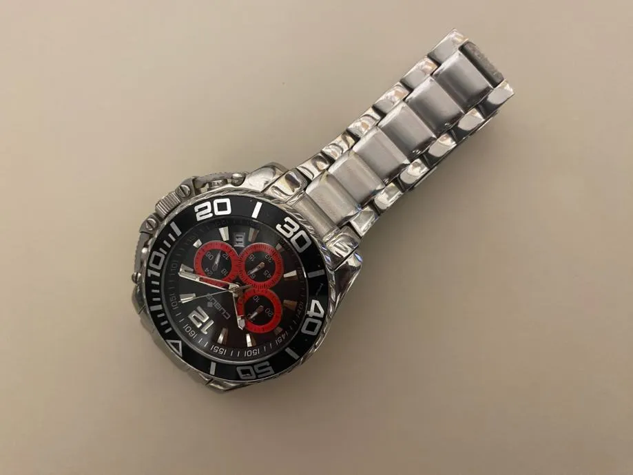 ručni sat cubus 10 atm - 47 mm / r1, rate!! - slika 3