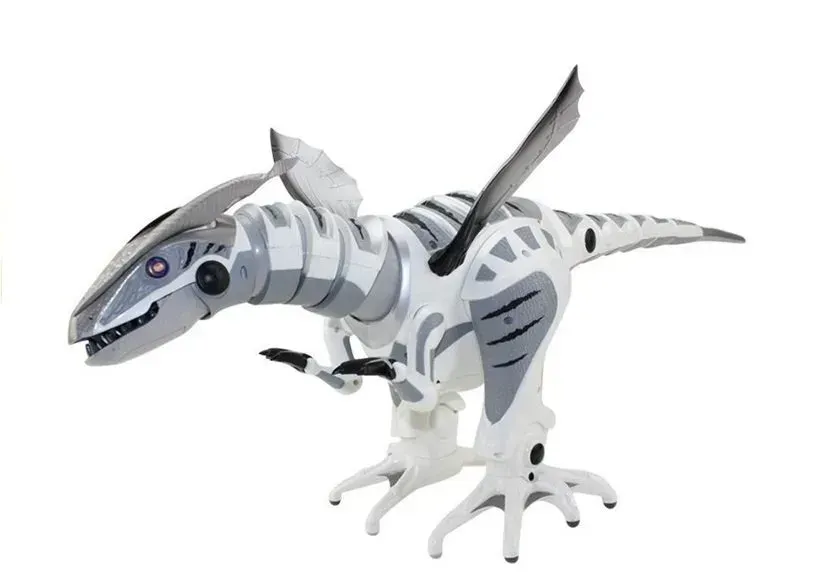 dinosaur na daljinsko upravljanje awareness 80 cm – bijeli - slika 3
