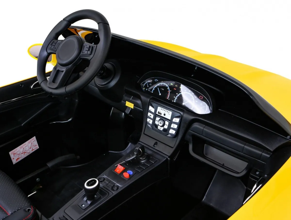 auto na akumulator perfecta lift - dvosjed - žuti - slika 3