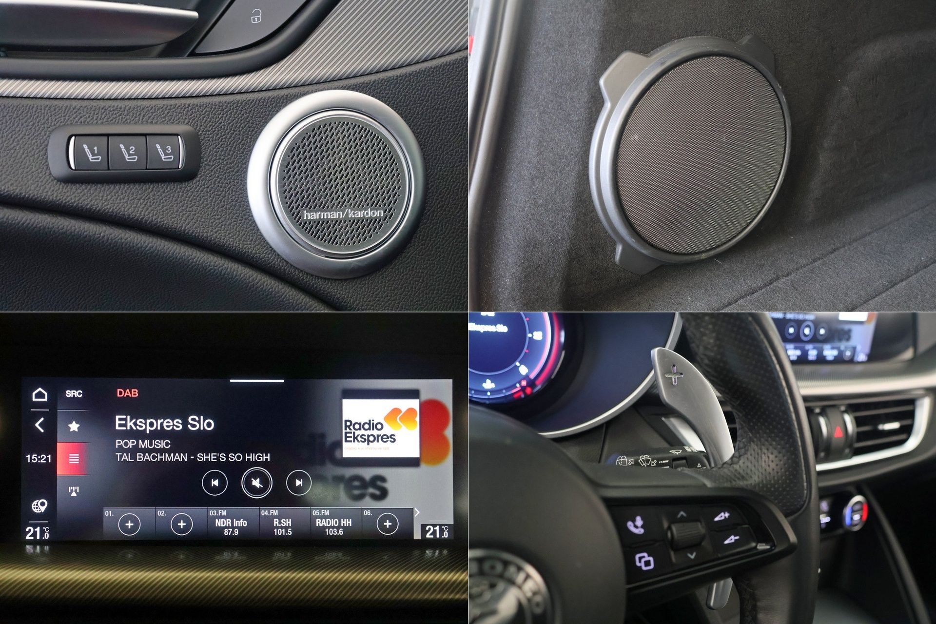 alfa romeo stelvio veloce 2.2 multijet q4 at8 210km matrix cockpit - slika 14