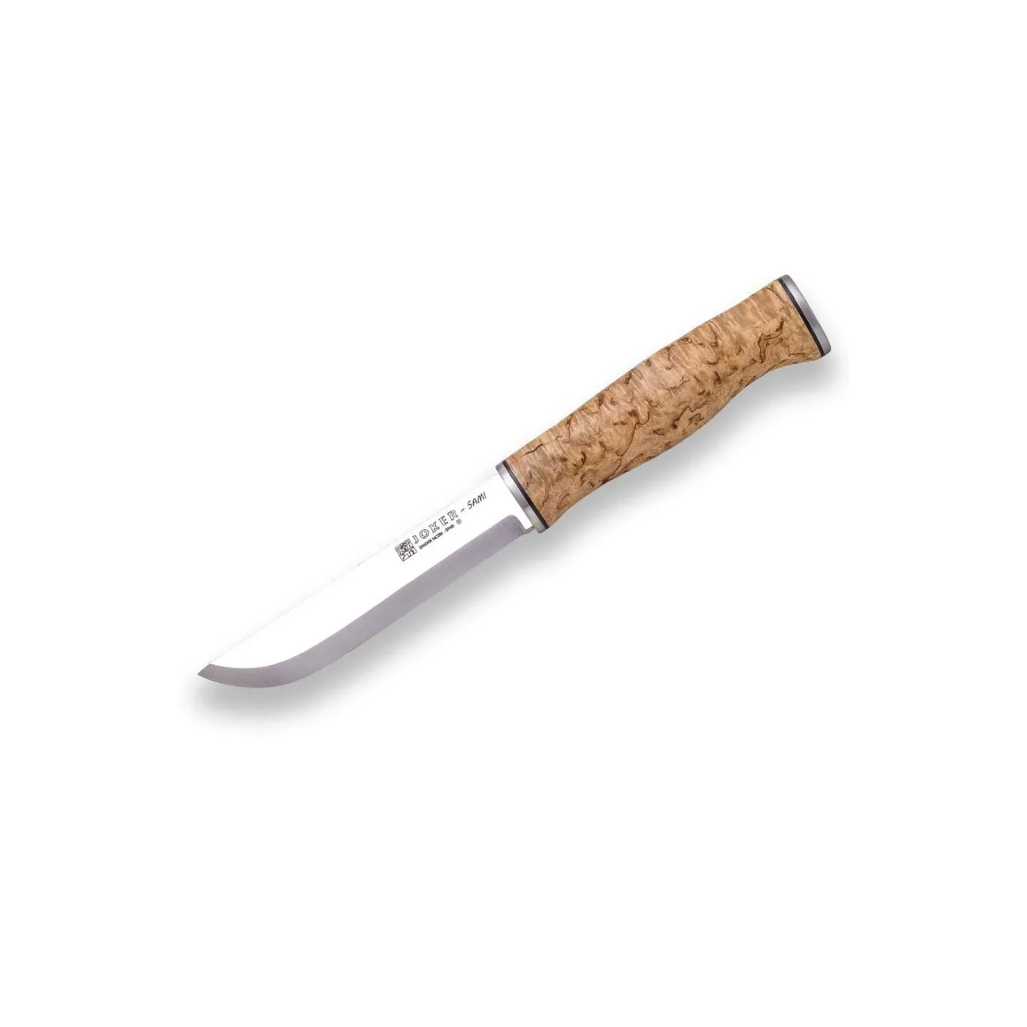 Bushcraft nož Joker Sami CL128 12.3cm s drškom od breze - Poreč