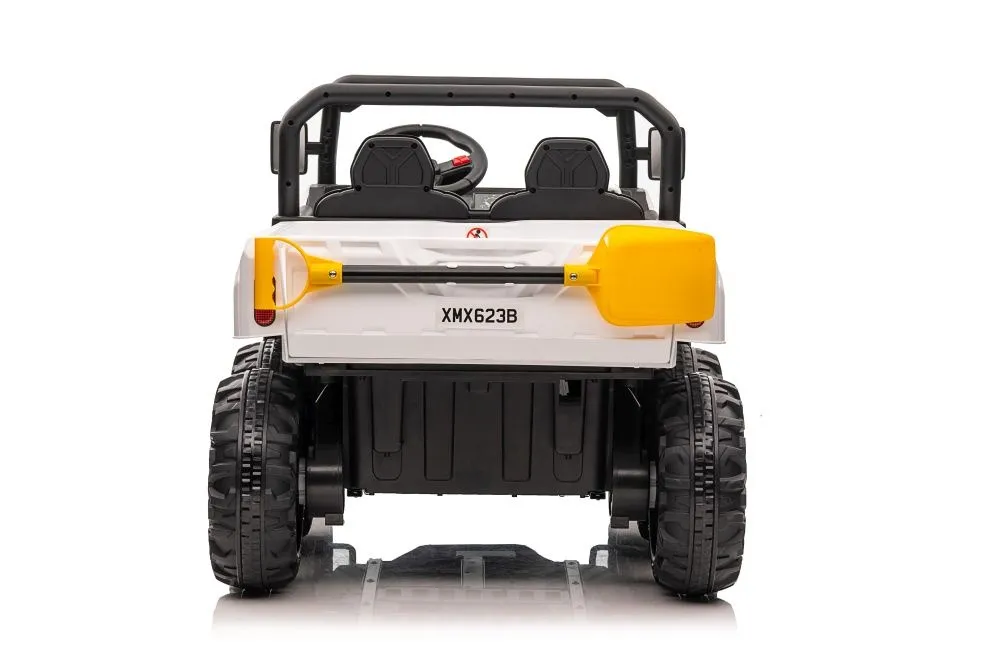 auto na akumulator xmx623b 24v - dvosjed - bijeli - slika 6