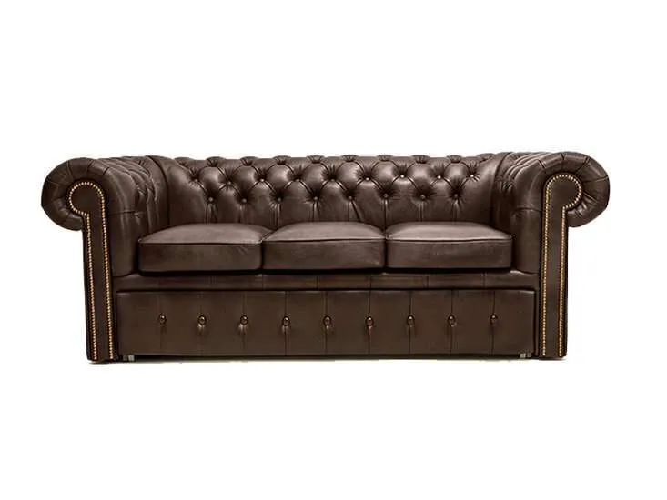 chesterfield trosjed ležaj class leather | 3-sjedišta - slika 4
