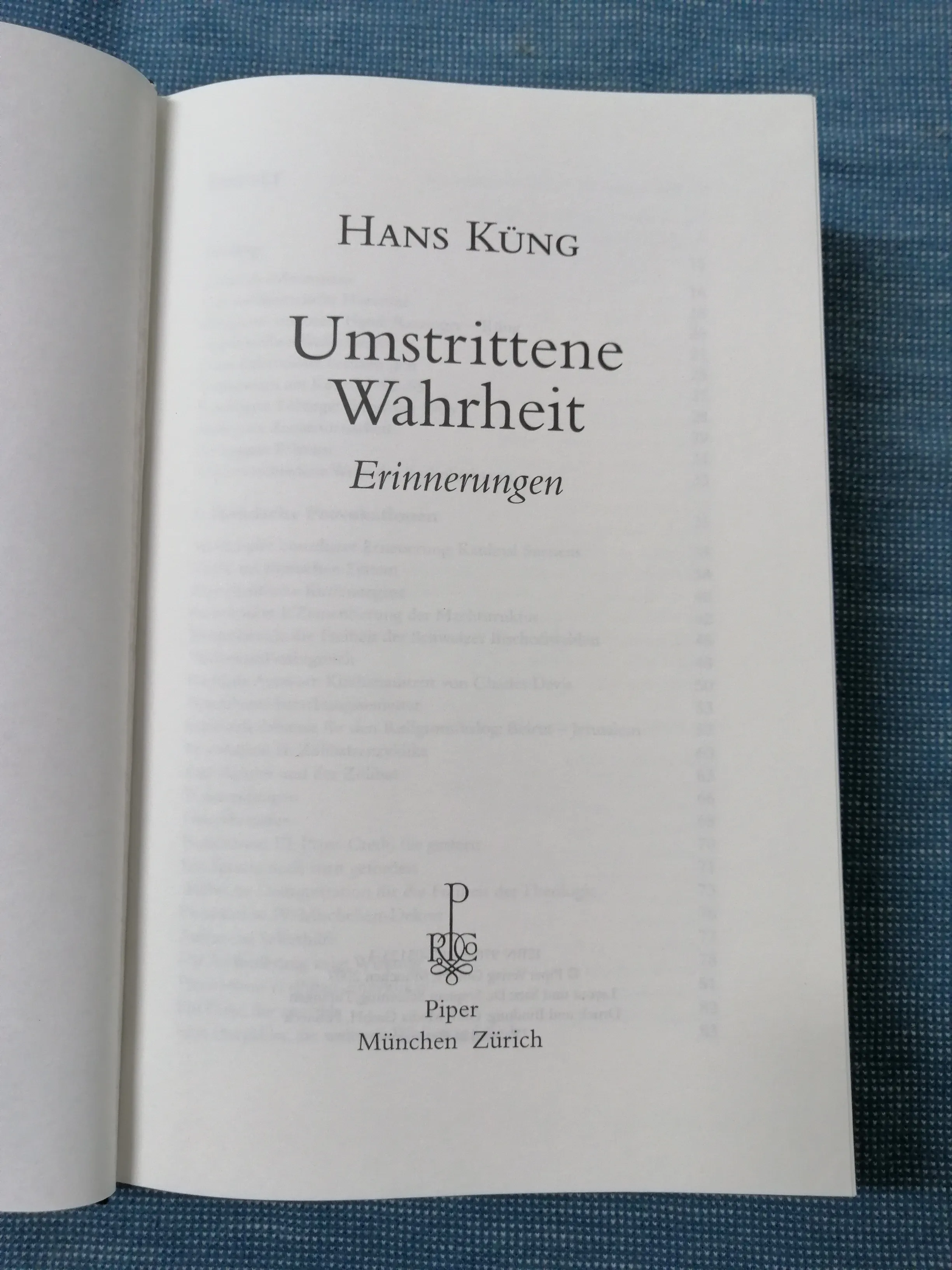 hans küng – umstrittene wahrheit : erinnerungen - slika 2