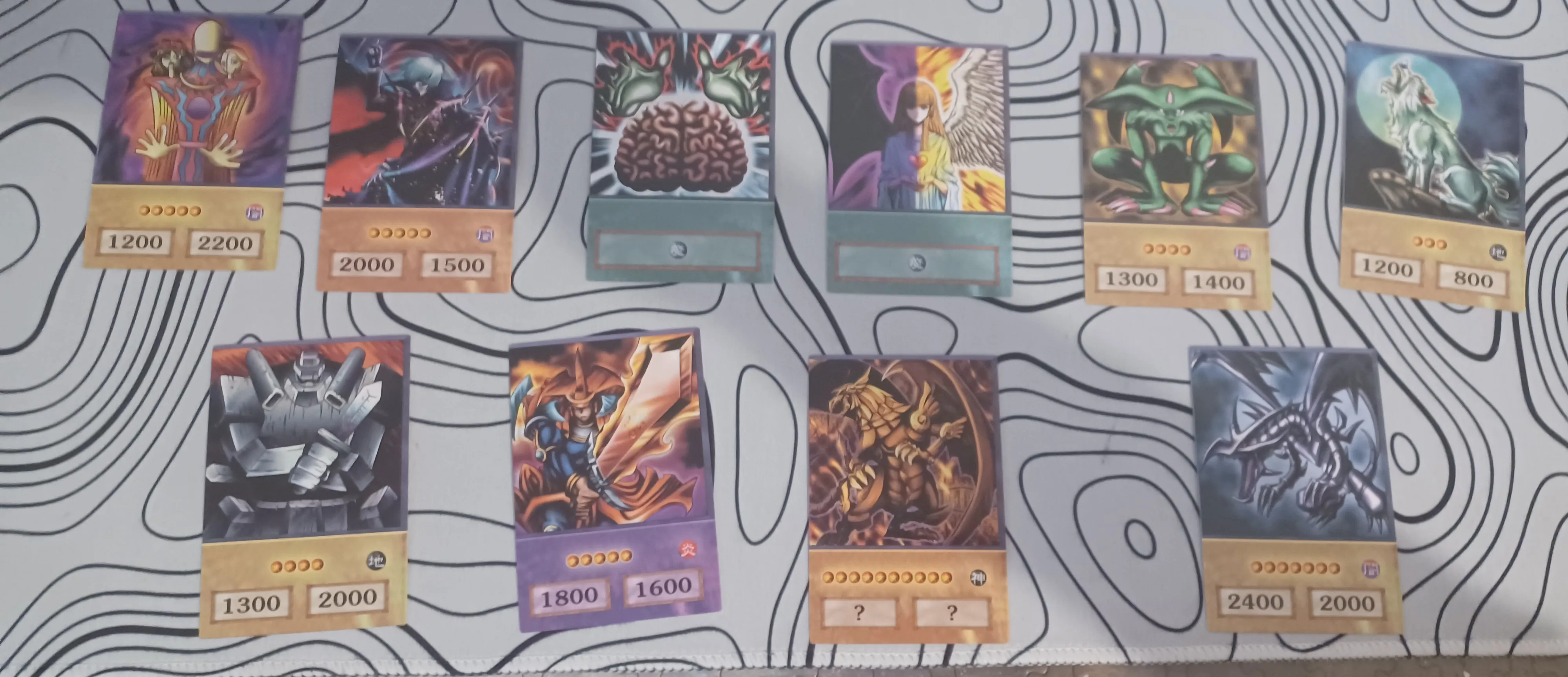 yugioh anime set 100 karata - exodia, blue-eyes - nove - slika 5
