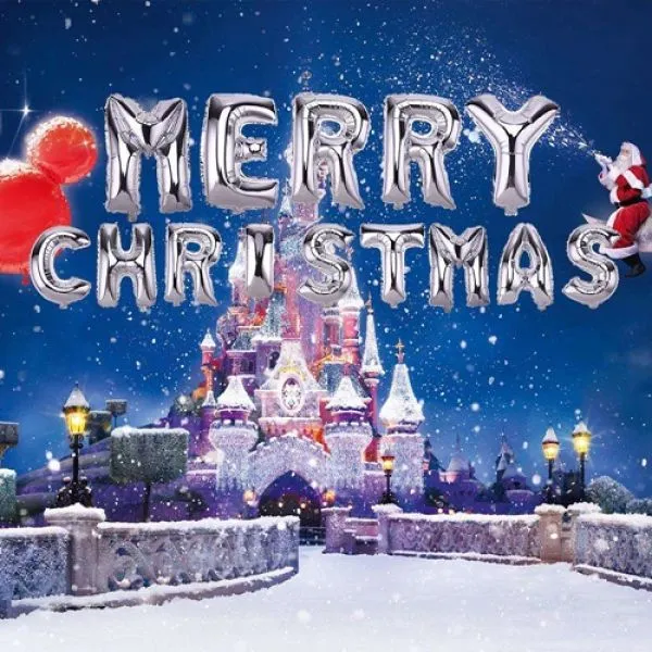 folijski baloni merry christmas - slika 3
