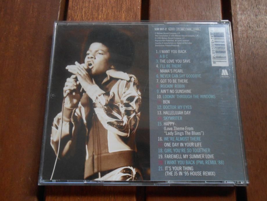 michael jackson with the jackson five* ‎– the very best of - slika 2