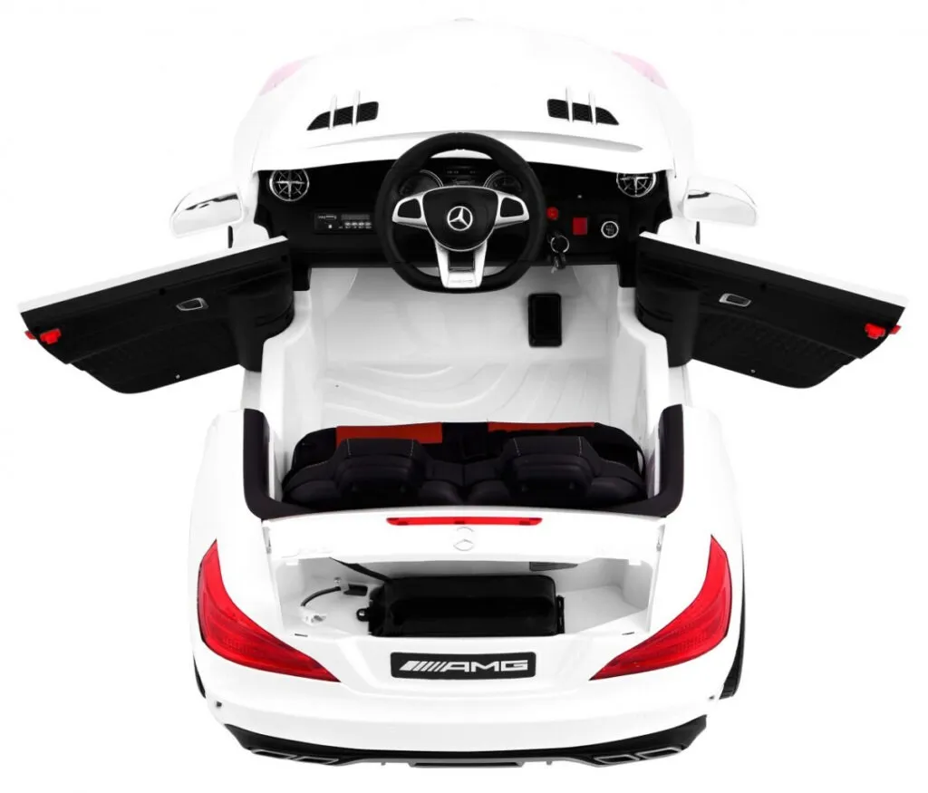 licencirani auto na akumultor mercedes amg sl65 - bijeli - slika 13