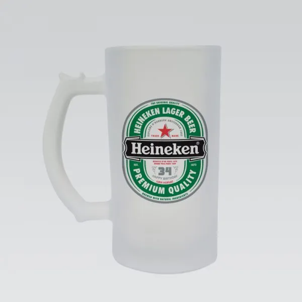 Personalizirana pivska krigla povodom rođendana – Heineken - Osijek