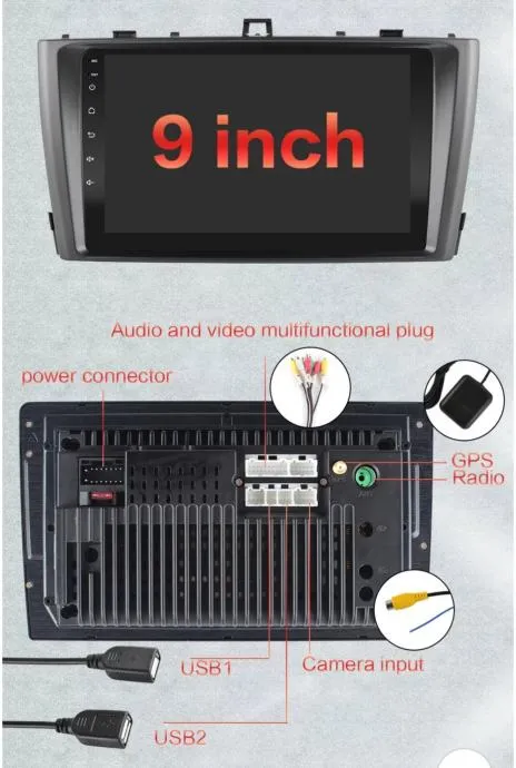 toyota avensis 2008 - 2015 original multimedija android navigacija gps - slika 12