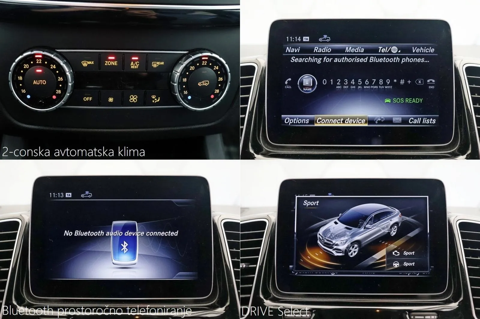 mercedes-benz gle coupe 350d 4matic 9g-tronic amg line multibeam radar - slika 16