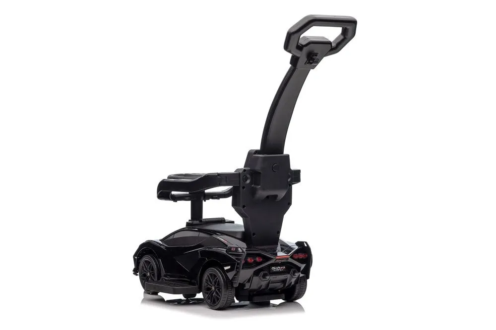 dječja guralica lamborghini qls-996t - crna - slika 3