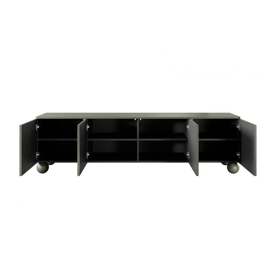 komoda sonatia 200cm, 4 vrata, materijal: mdf - slika 3