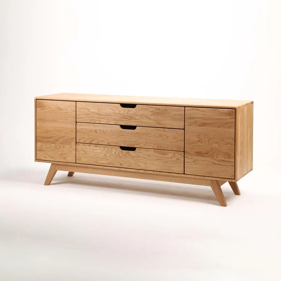 Tv Komoda Modena 180x45cm, Materijal: Puno drvo Hrast - Čakovec