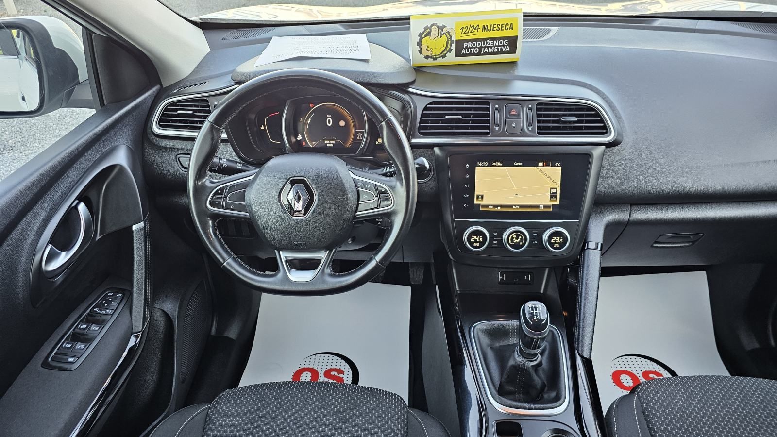 renault kadjar 1.5 dci,navigacija,led,tempomat,alu 17,pdc,abs,odličan - slika 15