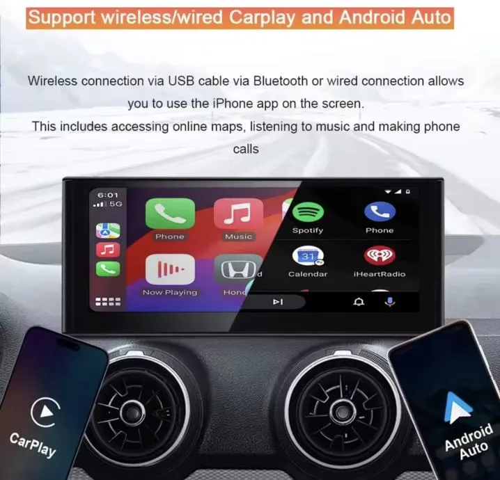 audi a3 2013-2020 original navigacija multimedija android carplay 2din - slika 8