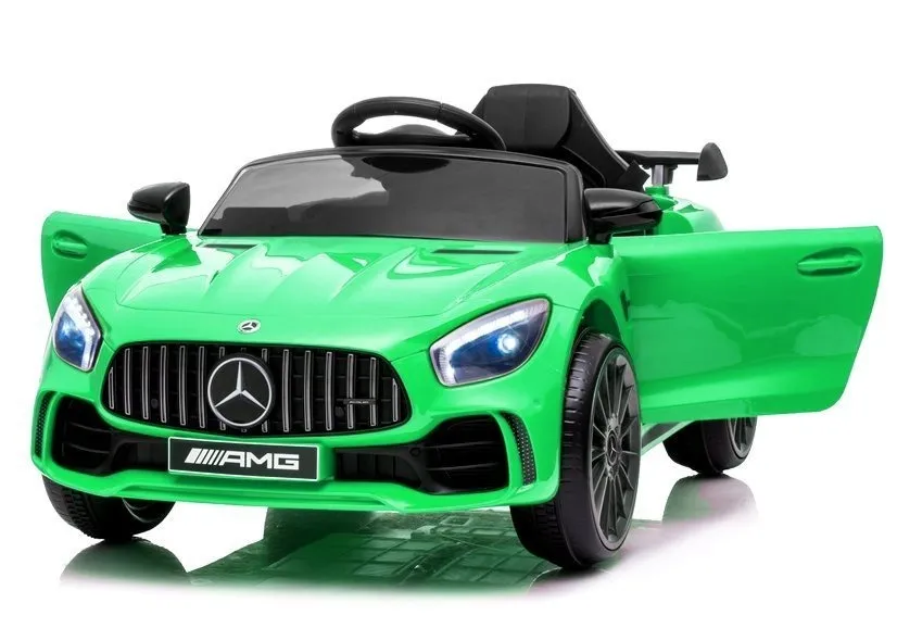 licencirani auto na akumulator mercedes amg gt r - zeleni - slika 6