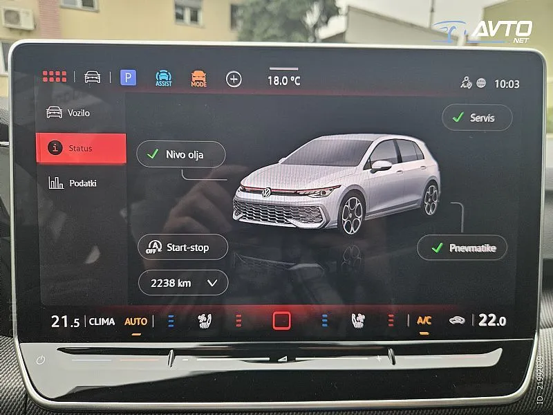 volkswagen golf 2.0 tsi gti dsg 195kw - slika 5