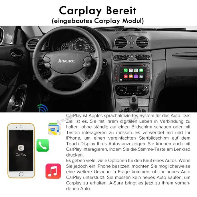 original android mercedes clk w209 w203 s203 c209 gps wifi navigacija - slika 16