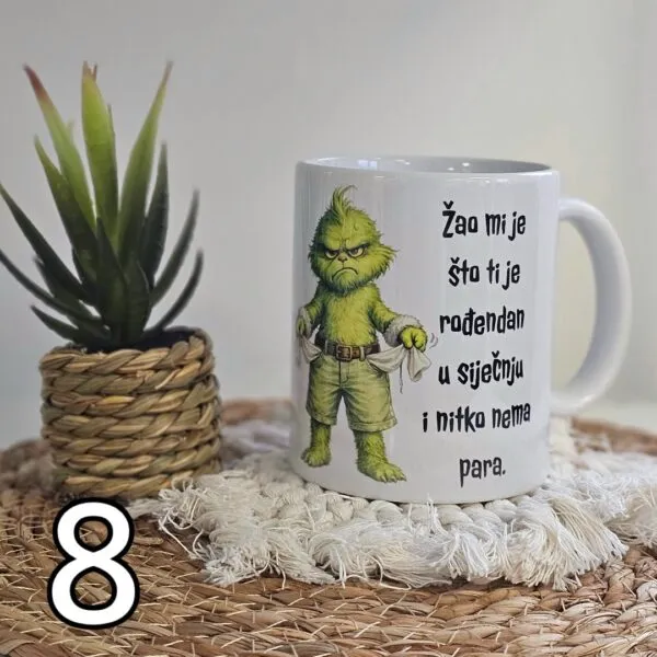 šalica – rođendan u siječnju - slika 8