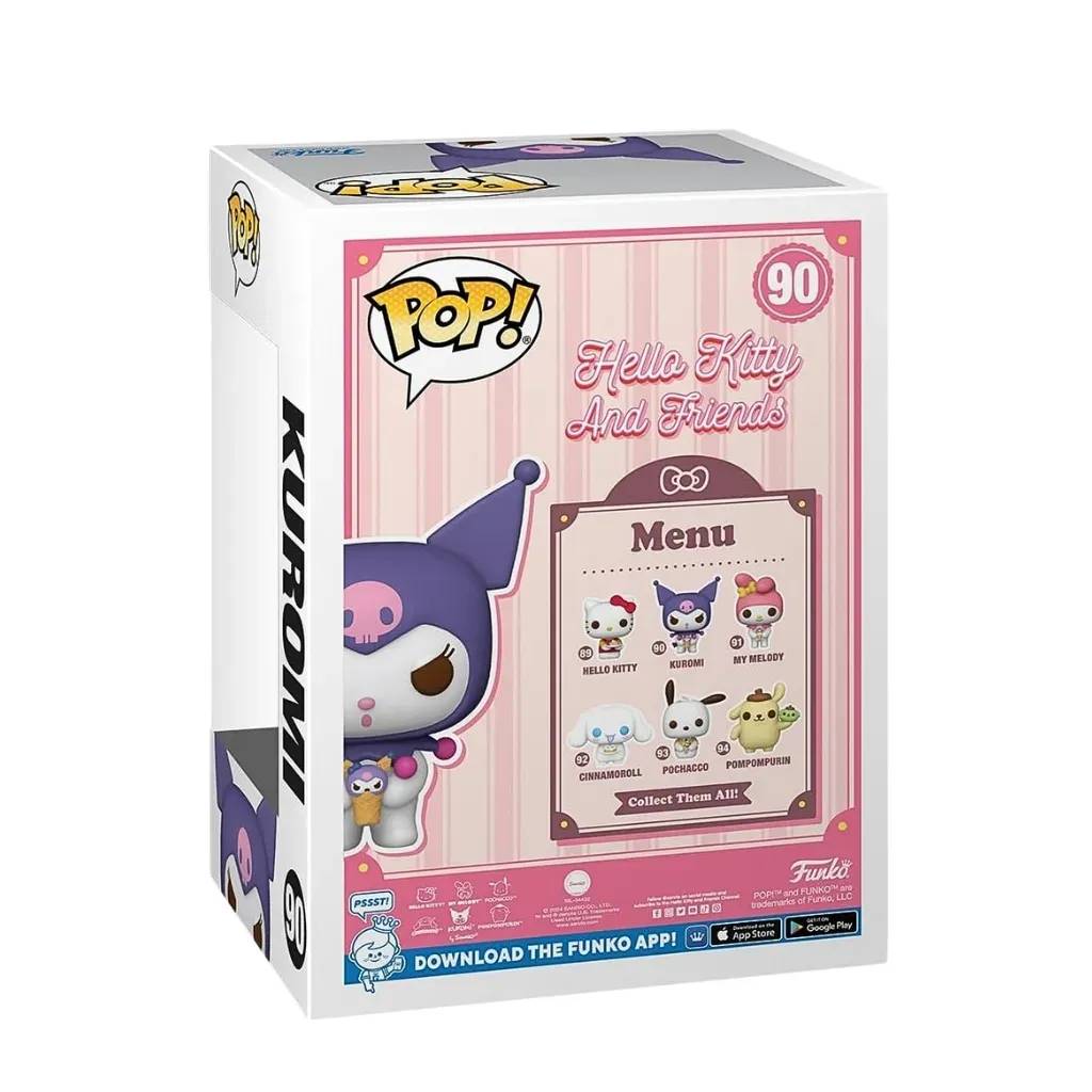 funko pop! sanrio: hello kitty and friends – kuromi #90 - slika 2
