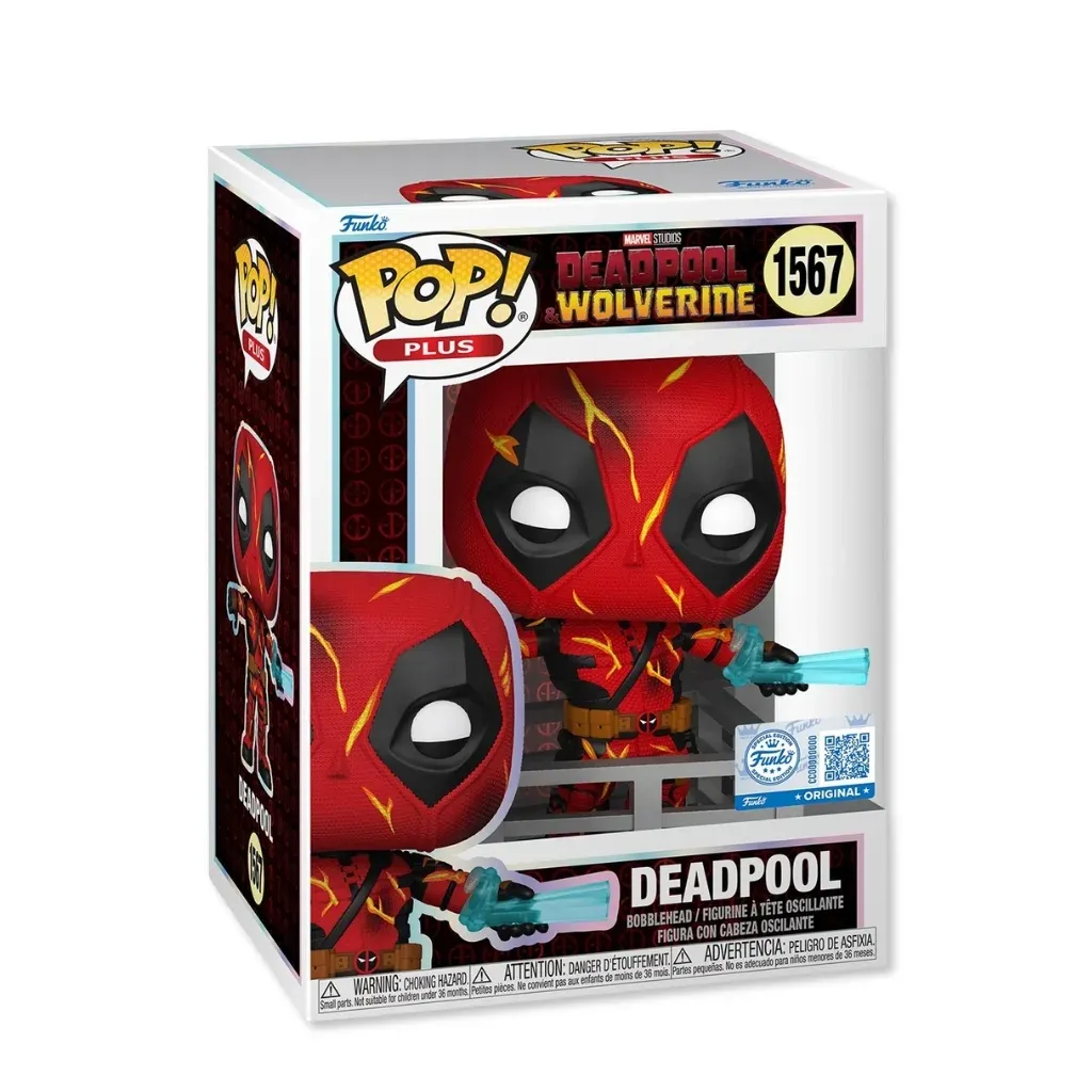 Funko Pop! Plus: Deadpool & Wolverine – Deadpool (Time Ripper) #1567 - Zagreb