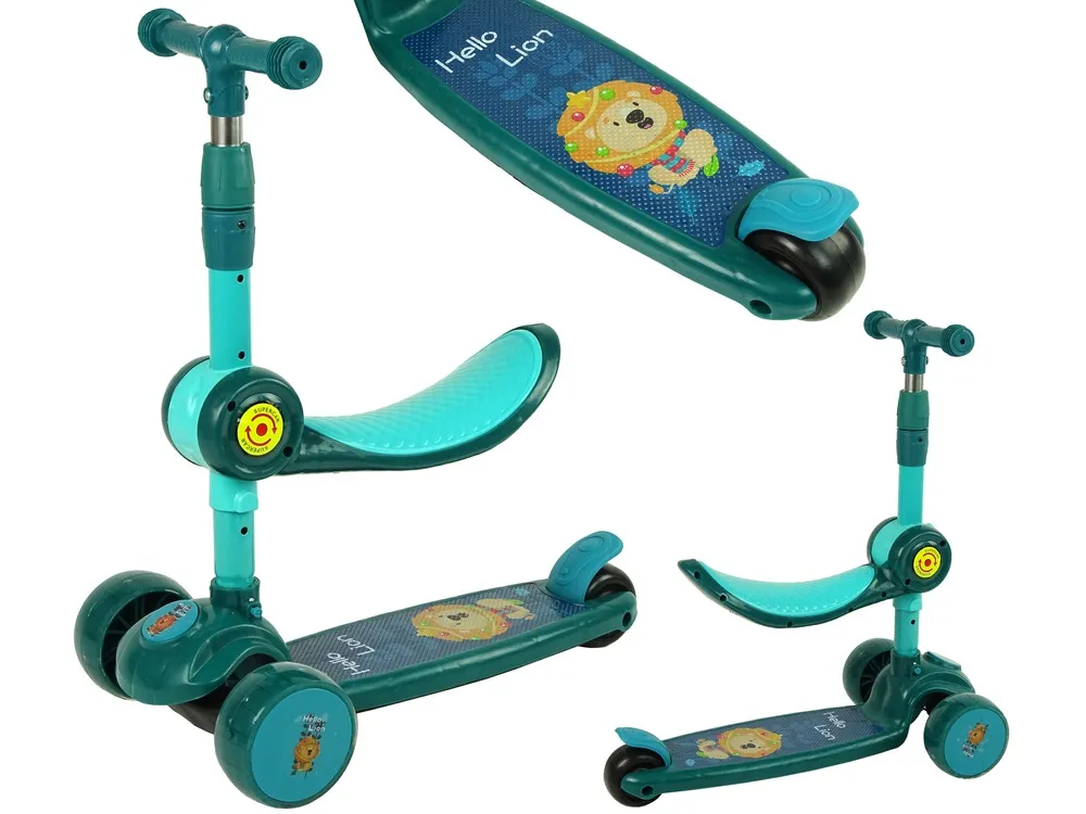 romobil lion - tirkizni - slika 2