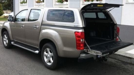 krov sa pop-out prozorima aeroklas za isuzu d-max - slika 2