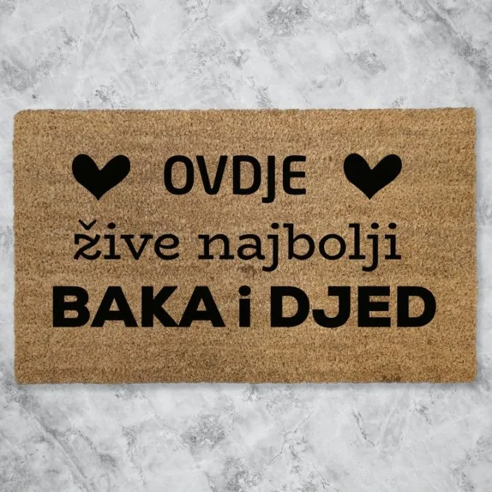 otirač za djeda i baku - slika 2