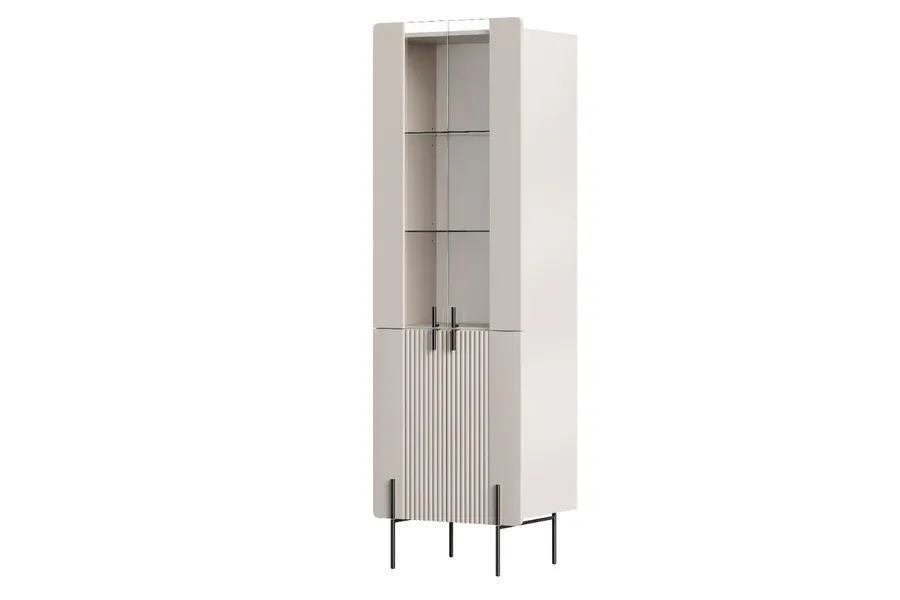 vitrina malmi 190cm, materijal: mdf, melaminska ploča - slika 2