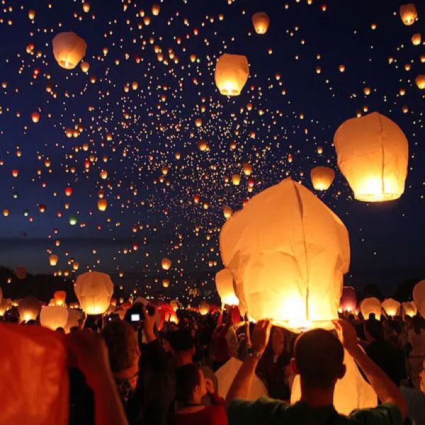 (pak 5kom) japanski wish baloni! lampion želja - slika 10