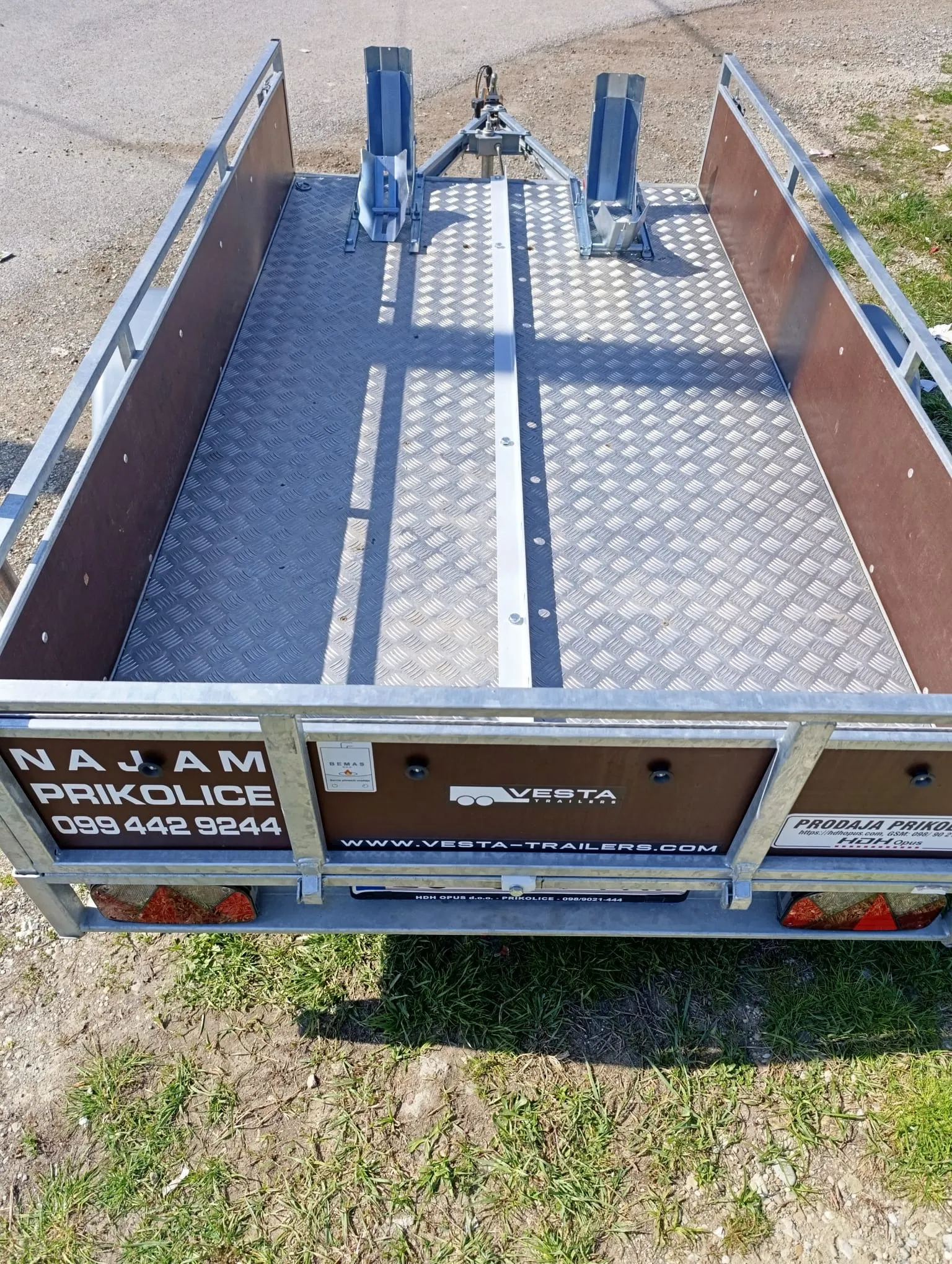 najam/iznajmljivanje/rent a moto prikolice-sesvete/zagreb - slika 10